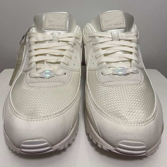 NIKE AIR MAX 90 NRG SAIL WHITE LEATHER Multiple S. - Picture 4 of 6